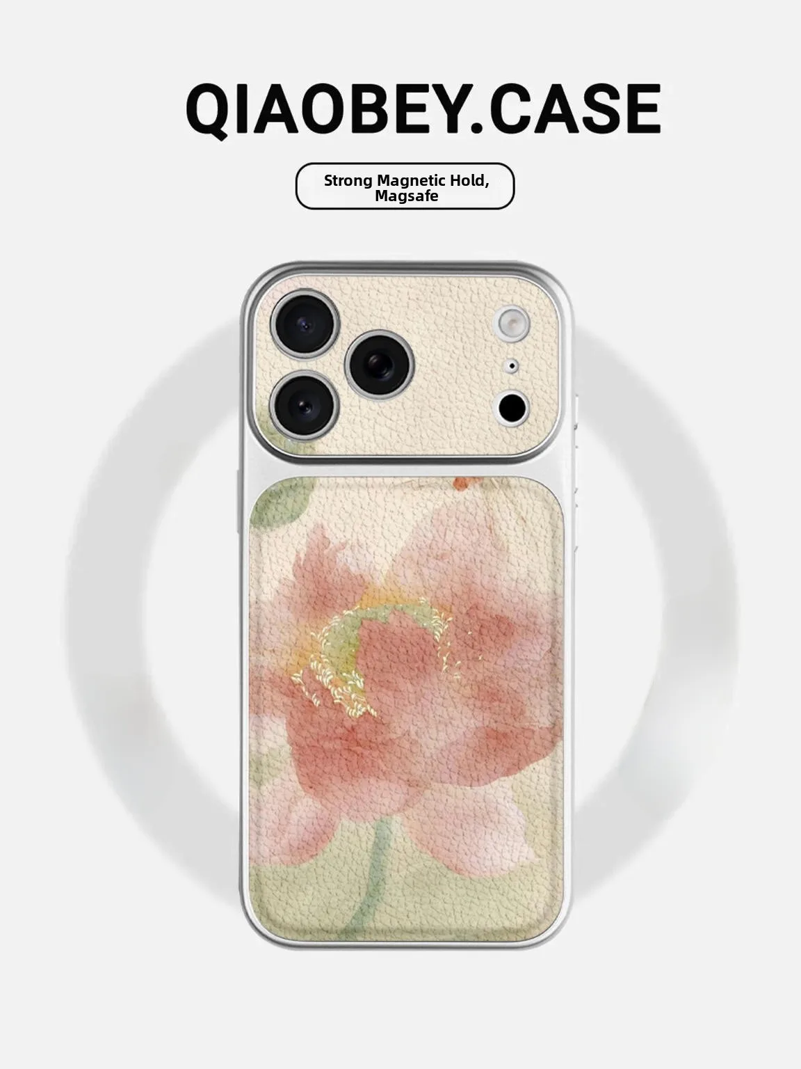 

New Chinese Style Lotus iPhone 17 Phone Case 17 Large View Suitable for 16Promax Cute Cartoon Full Cover 15 Len...