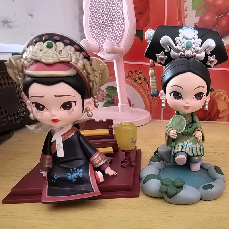 Empresses in The Palace Official of Generation 2 Series Blind Box Toy Cute Zhen Huan Doll Anime Figure Mystery Box Surprise Gift