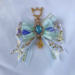 women ita bag mini bowknot,handmade Ribbon Lolita gate anime bowknot Accessories,Light Stick bow Birthday Party