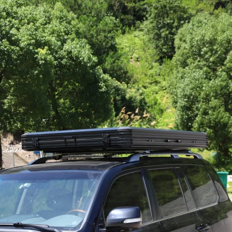 Luxury Outdoor Awning, Aluminum Alloy Shell, Auto Retractable&Quick Open/Close, Vehicle Sun Shelter Car Side Tent