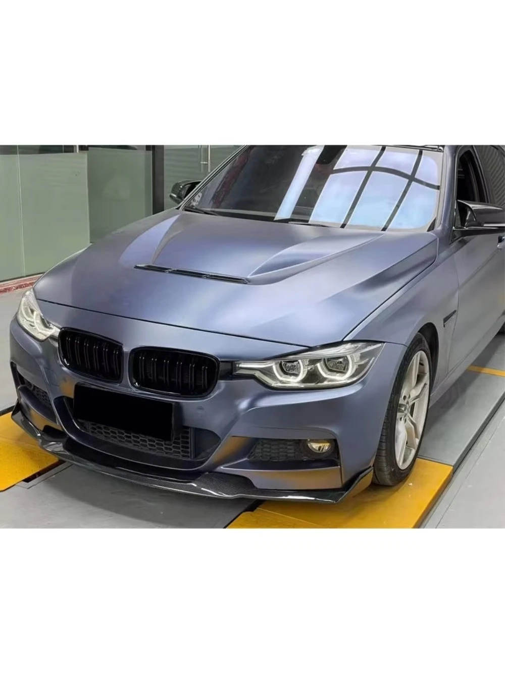Carbon Hood for F30 F35 CS Style 3 Series 2013-2019 Engine Cover Carbon Fiber Bonnet Cover 4