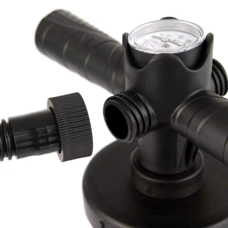 Threaded Pump-End Inflation Hose with Multiple Nozzle