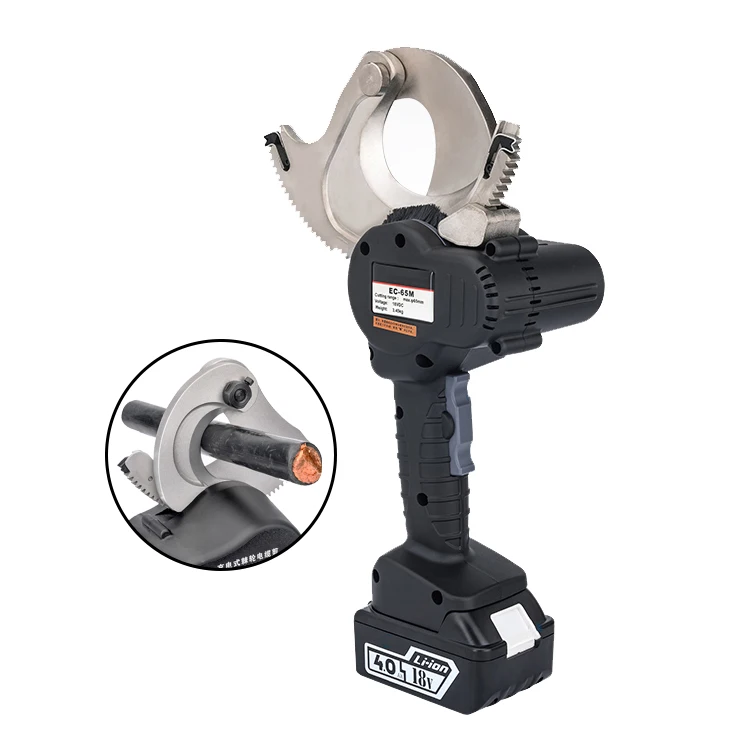 

power supply 18v ratchet cutter cable hydraulic cutting tool for copper and aluminum armored cables
