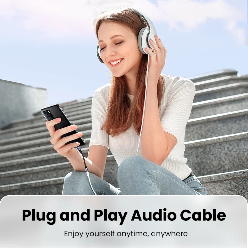 UGREEN DAC USB Loại C Đến 3.5Mm Jack Cắm Tai Nghe Adapter USB C Đến 3.5 Âm Thanh Aux Cáp iPad Pro Samsung Galaxy Google Pixel