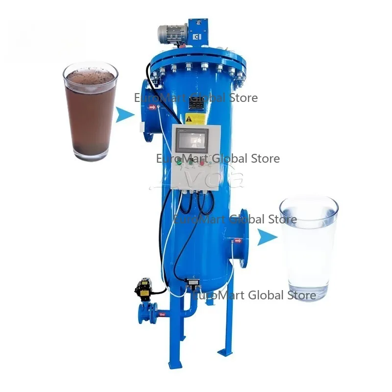 Water Treatment Automatic Water Filter Screen Filter Screen Automatic Backwash Self Cleaning Water Filter