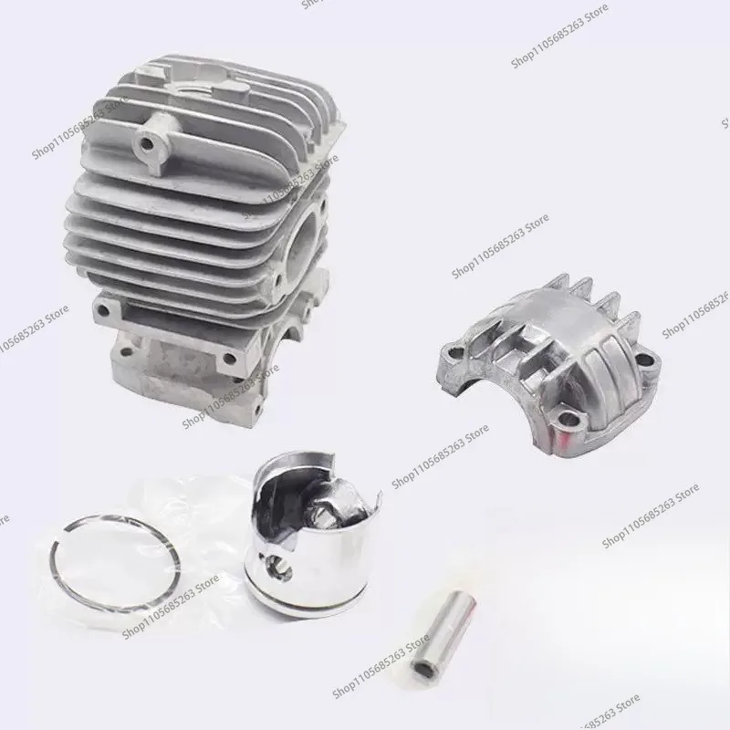 Small chain saw cylinder assembly 12 inch bamboo saw logging saw accessories cylinder liner cylinder head piston assembly