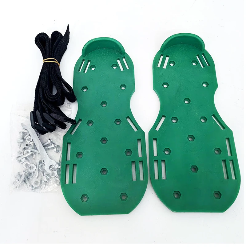 

Garden Lawn Aerator Shoes Grass Spikes Self Leveling Cement Construction Tool for Epoxy Floor Paint Courtyard Loosening