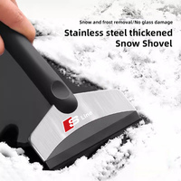 Car Cleaning Shovel Snow Brush Glass Ice Scrapers Tool Accessories For Audi Sline A3 A1 A4 B8 B7 A6 C7 A5 A7 A8 B9 B6 C6 Q2 Q3
