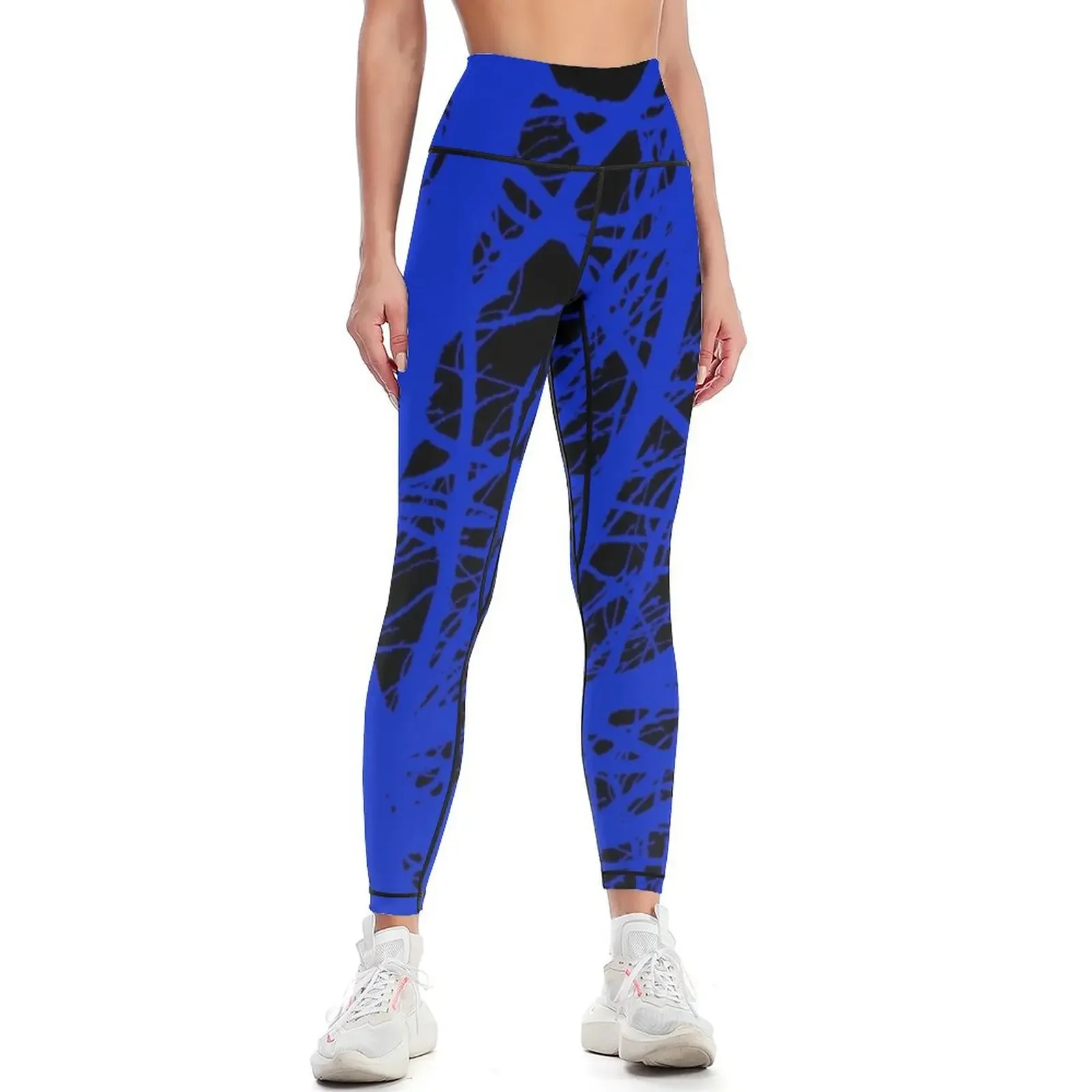 the blue streak Leggings Women's gym Fitness woman Women's pants push up fitness Womens Leggings