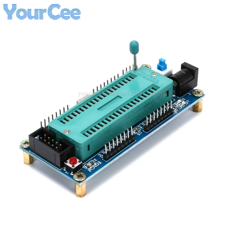 Atmega16 AVR وحدة لوحة تطوير النظام الصغيرة الحد الأدنى ISP ATmega32 YL-34