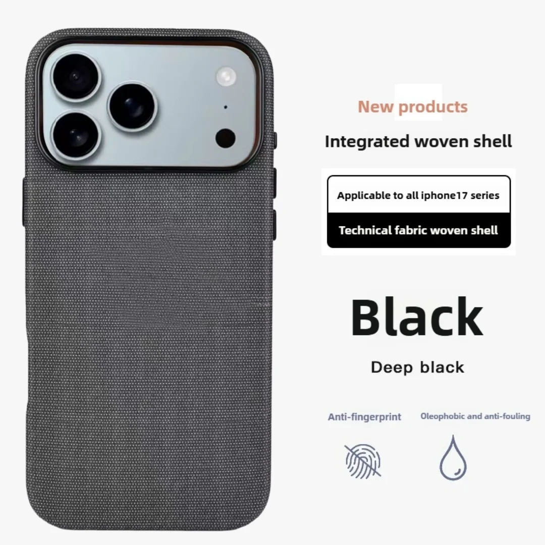 حافظة مغناطيسية من Magsafe TechWoven لهاتف 17 Pro Max 17 Pro Macsafe غطاء حماية للشحن اللاسلكي بدون زر تحكم في الكاميرا