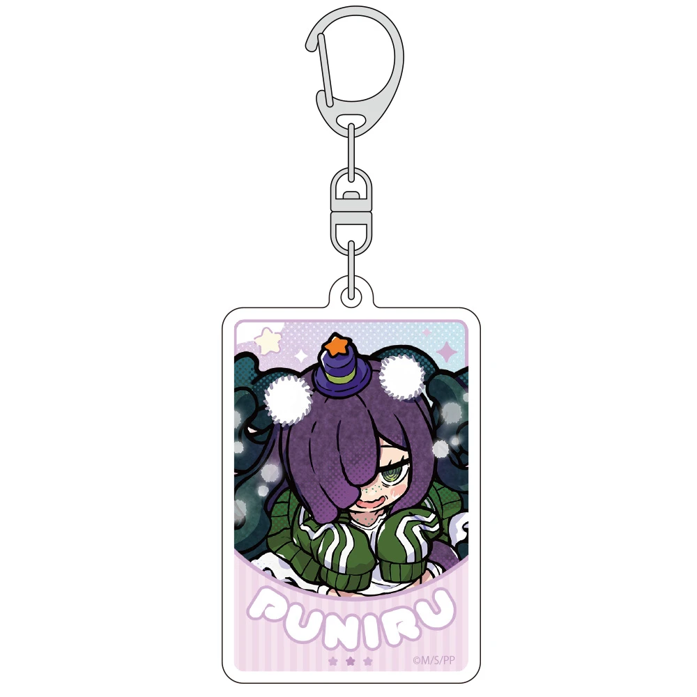 Аниме-puniru-wa-kawaii-slime-puniru-laff-mochi-kiru-yuri-grum-акриловый-брелок-llaveros-personalizados-friends-Рождественские-подарки