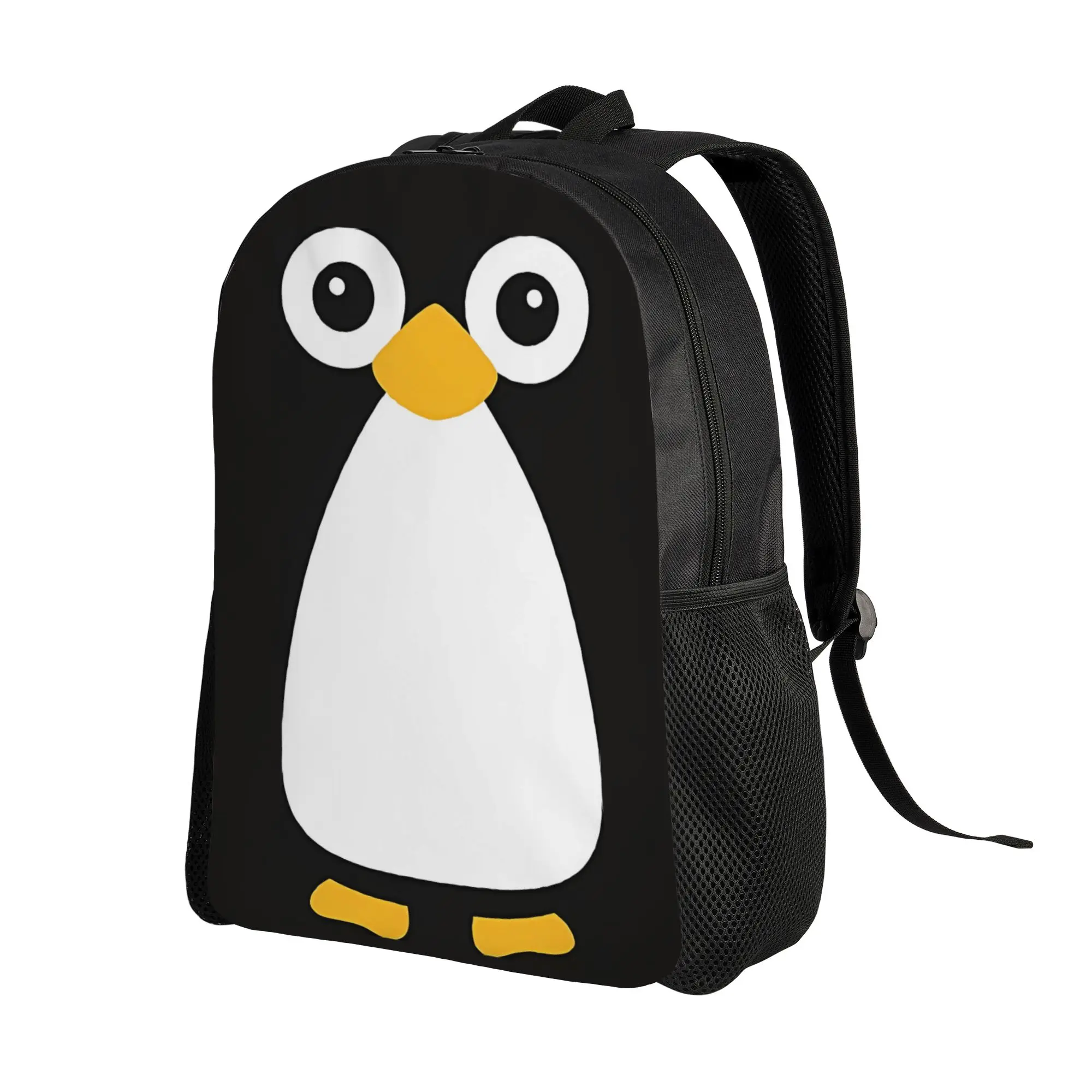 Kawaii Vector Penguin Animal Face Schoolbag Ladies Fashionable cute mochila Large Capacity Laptop Bag Back To School Season