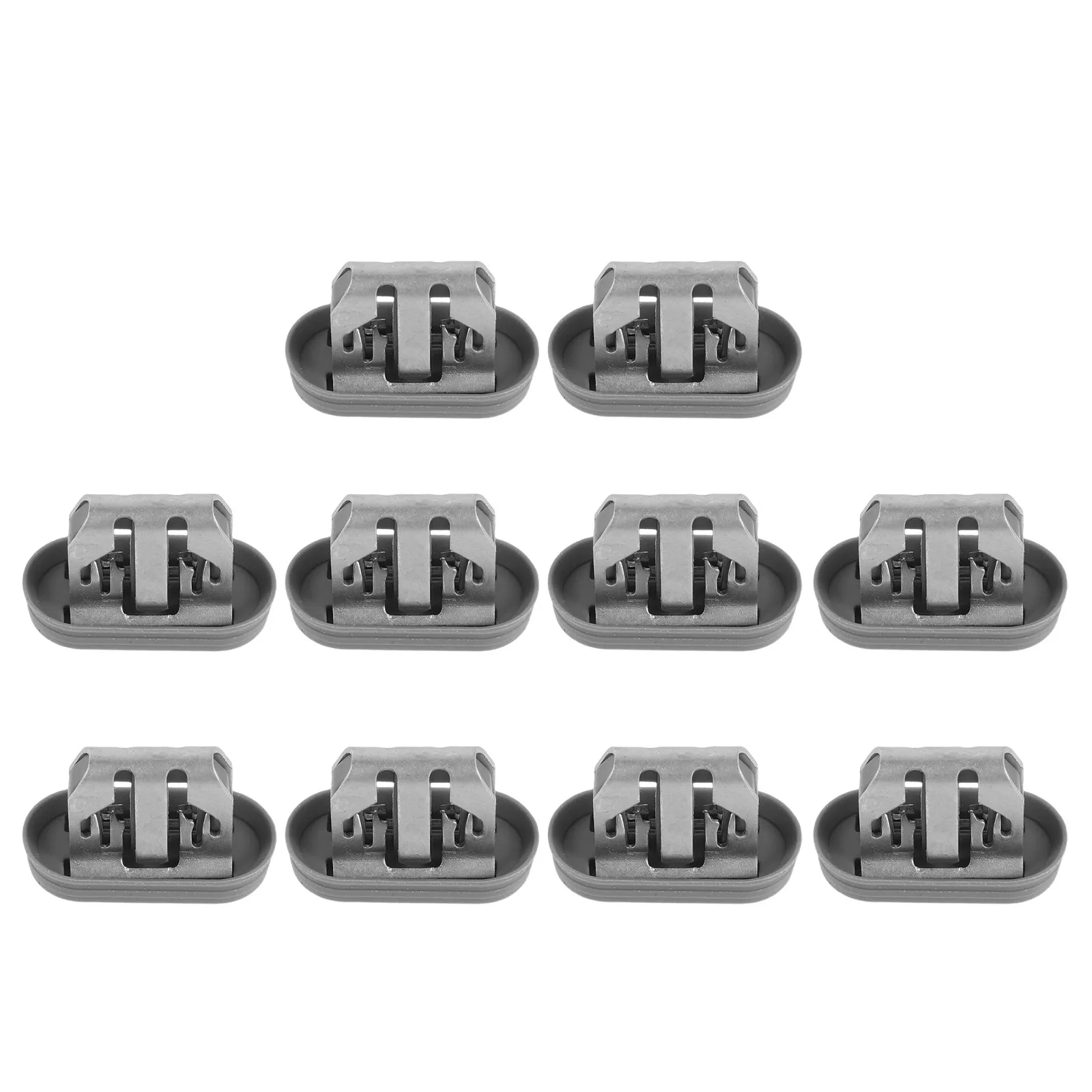 10Pcs Side Skirt Panel Retainer Clips Automotive Plastic Alloy Car Door Trim Panel Fastener Vehicle Body Trim Clips Replacement