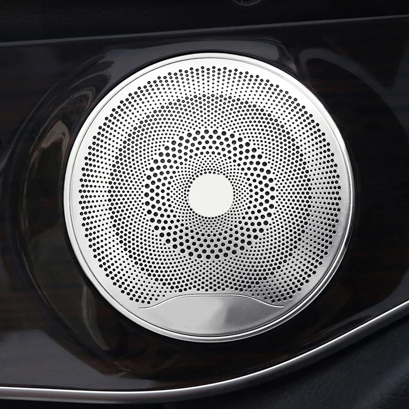 Car Audio Speaker Door Loudspeaker Cover Trim Matte For Mercedes Benz W213 W205 X253 Reading Light Interior Roof Lamp Frames