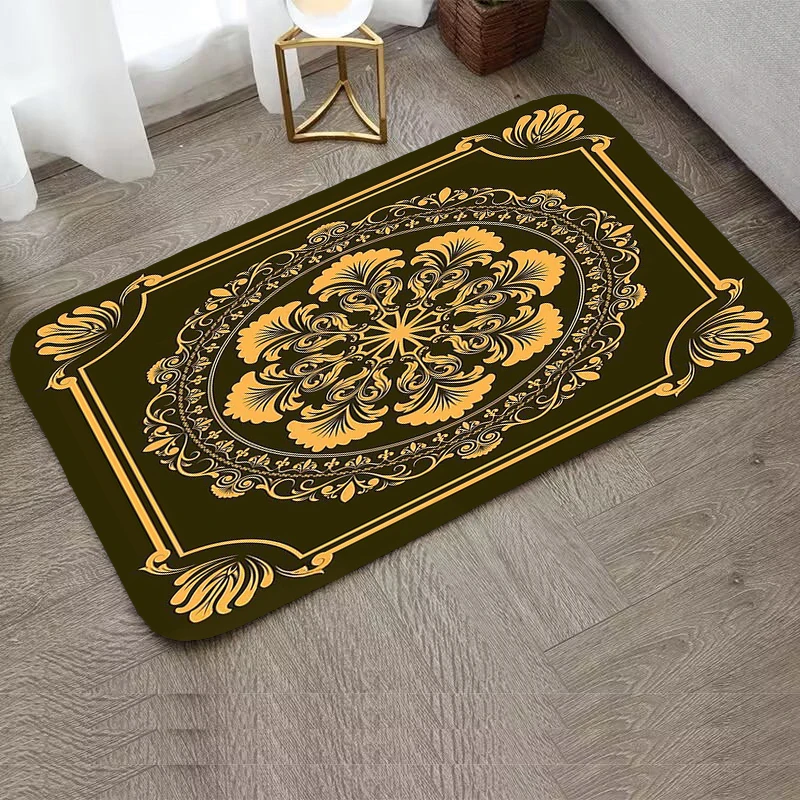 

Non-slip Kitchen Mat Muslim Style Kitchen and Home Items Rug for Bedroom Mats Children Room Mat Entrance Carpet Custom Rugs Foot