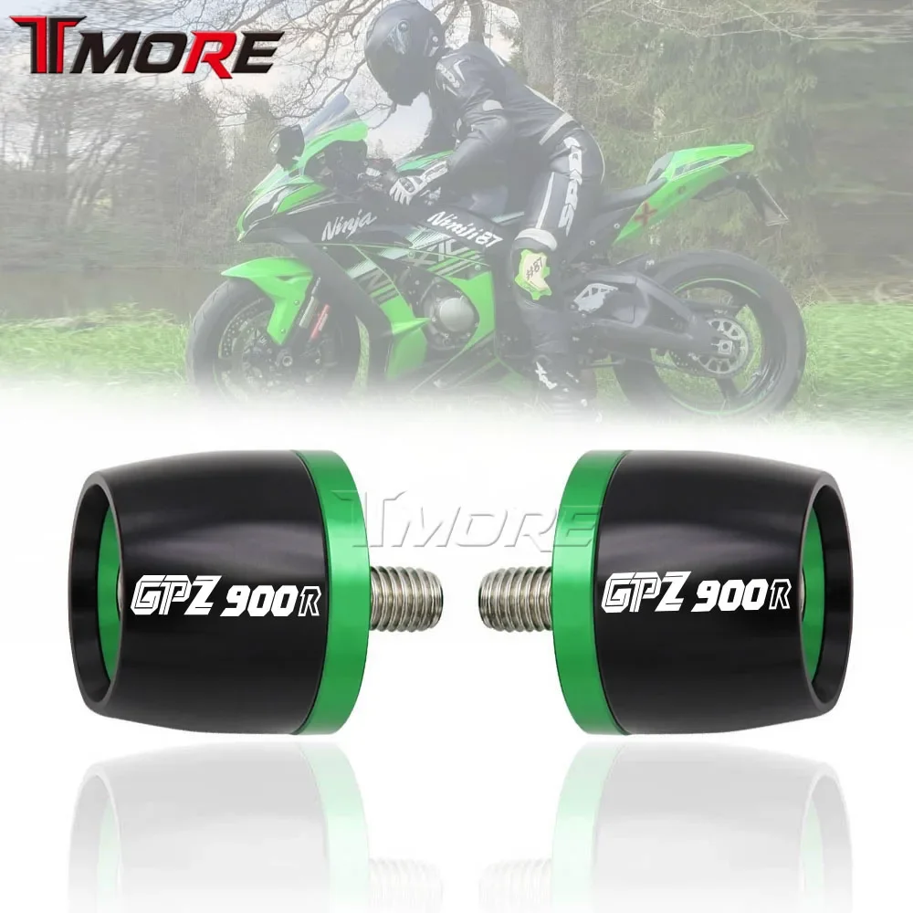 For Kawasaki GPZ900R GPZ 900R GPZ900 R Motorcycle Accessories CNC Handlebar Grips Bar Ends Cap Counterweight Plug Slide