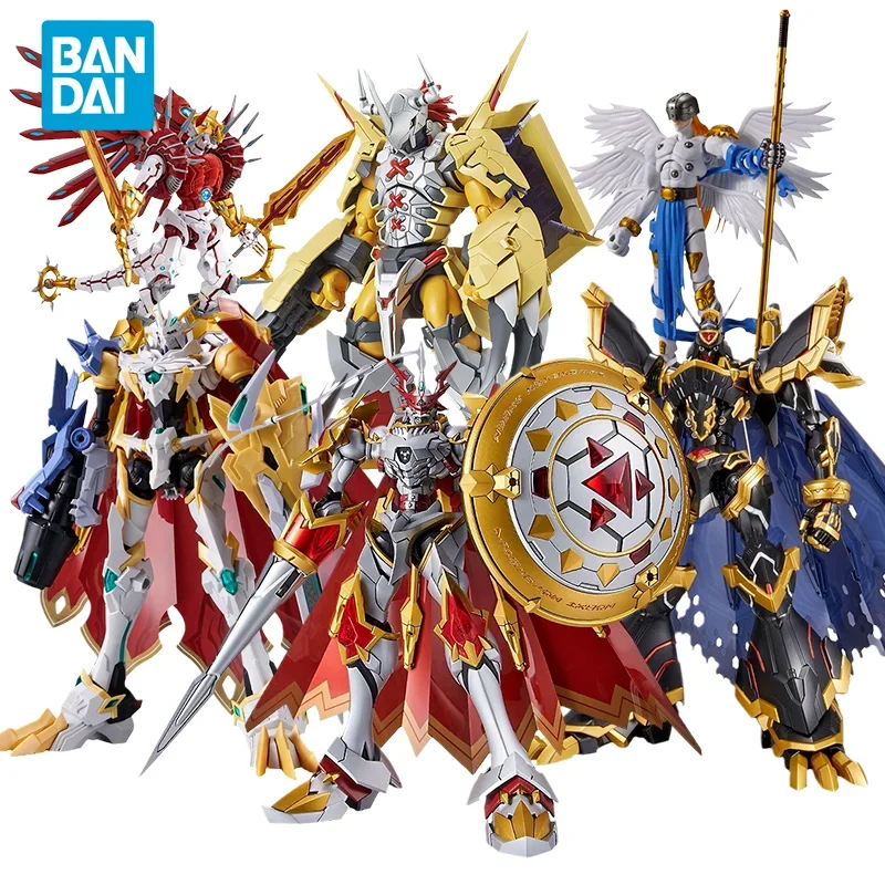 

Spot Direct Delivery Bandai Original Digimon Adventure Anime Collectible Model FRS Greymon Garurumon Action Figure Toys For Kids