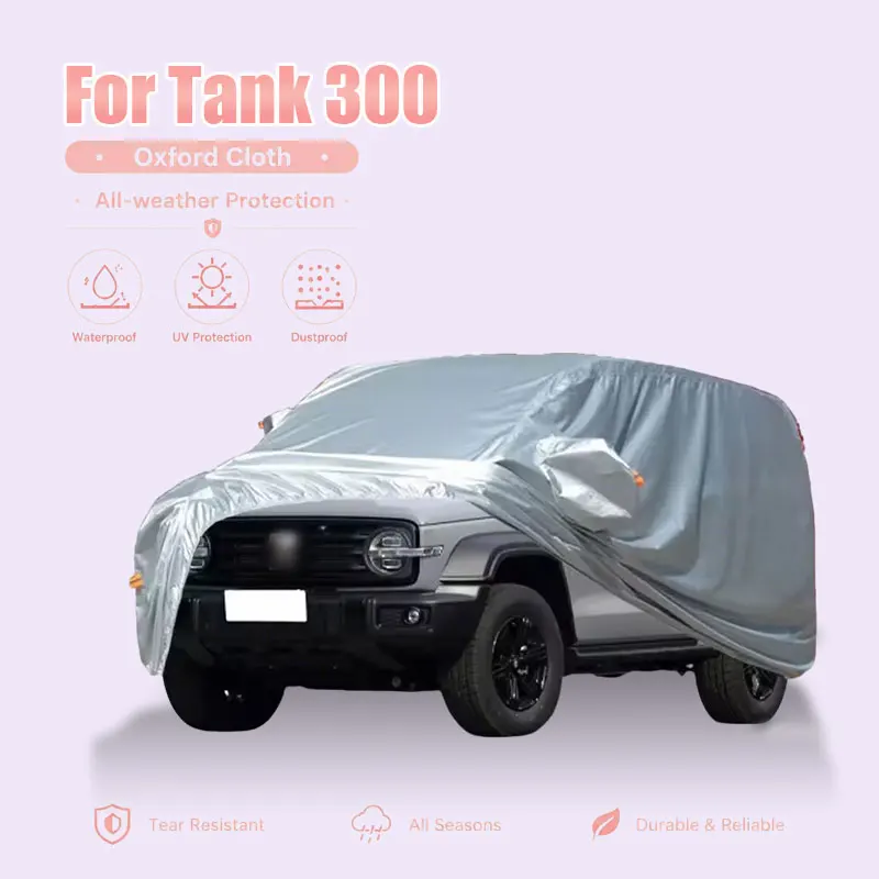 

For Tank 300 All Weather Full Car Cover - UV Protection + Thermal Insulation Waterproof Snow Proof Anti-Frost Winter Cover