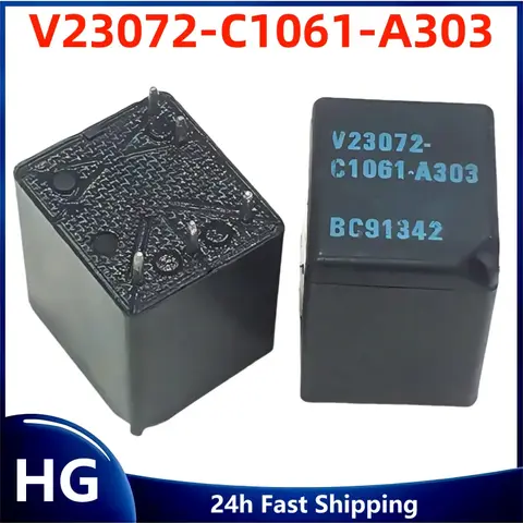 3-10 peças novo e original V23072-C1061-A303 v23072 C1061-A303 relé de carro 5 pés 100% novo estoque oferta automóvel relé
