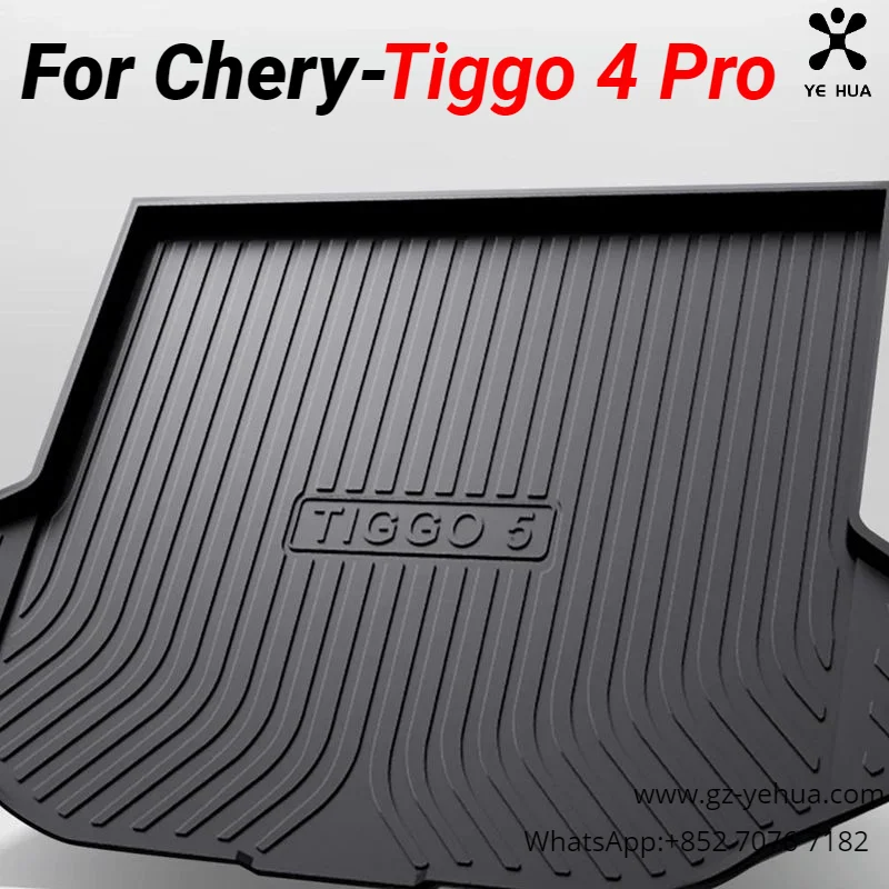 For Chery Tiggo 4 Pro 2020 2023 Car Cargo Liner Waterproof Durable Trunk Floor Mat Automobiles Parts Accesorios Para Auto Tools