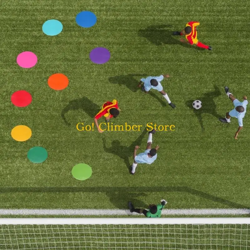 

Q84C Football Training Disc Markers Weather Resistant Flexible Training Cones
