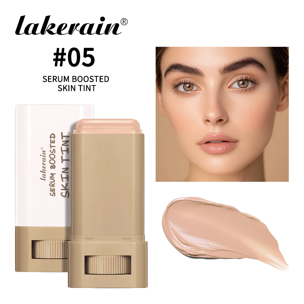 Haut Tönung Stick Wasserdicht Pflegende Feste Getönte Serum Foundation Haut Tönung Balsam Gesicht Getönte Gesicht Kontur Stick Make-Up