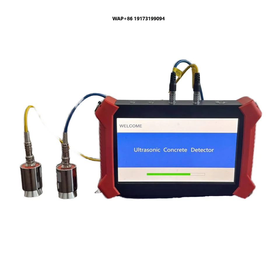 Non-metallic Concrete Ultrasonic Detector Portable Concrete Ultrasonic Flaw Detector/concrete Rebar Scanner