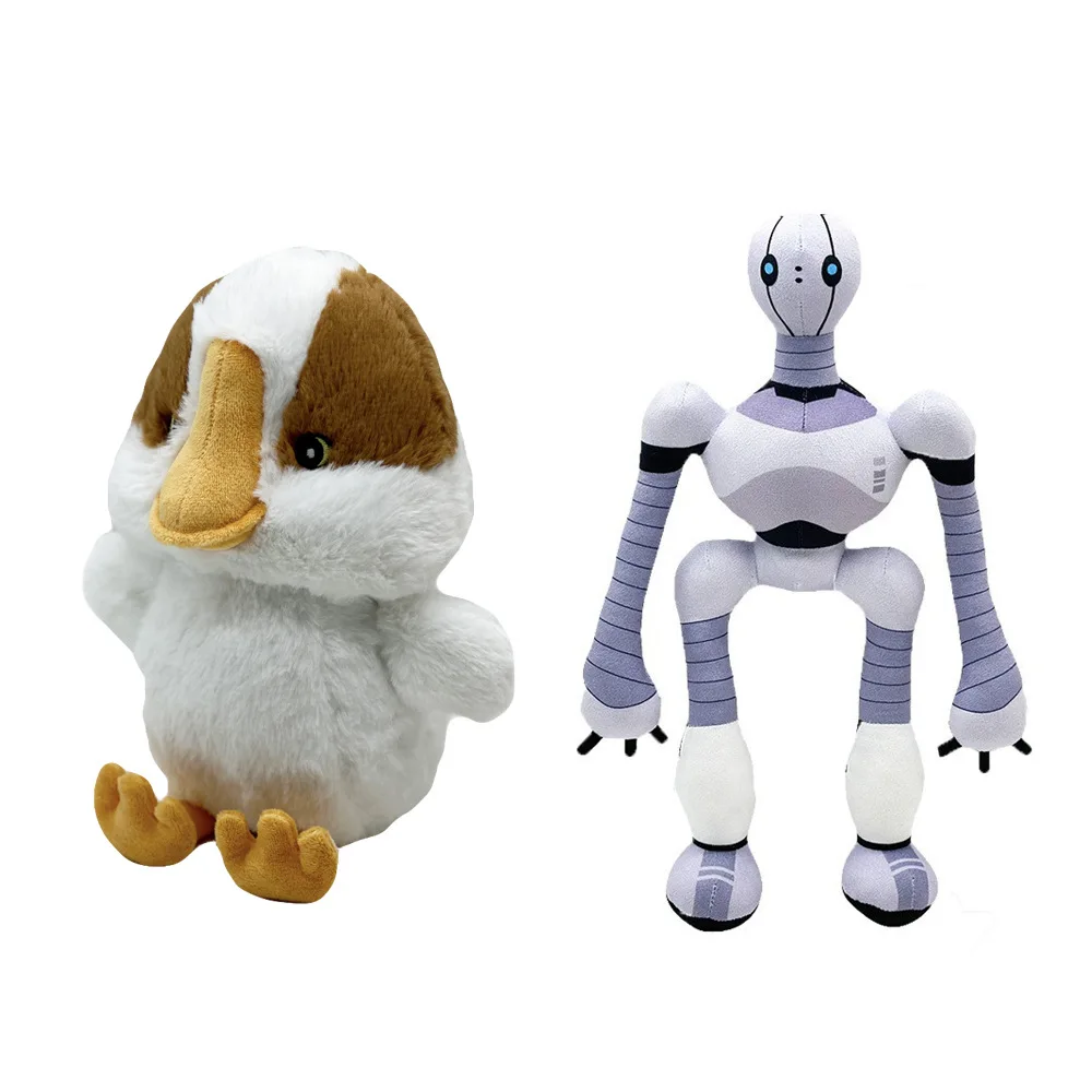 Neue The Wild Robot Plüsch Roz Plüschtiere Spielzeug für Fans Geschenk Weiches Stofftier Kissen für Zuhause Kinderzimmer Dekor Geburtstagsgeschenk