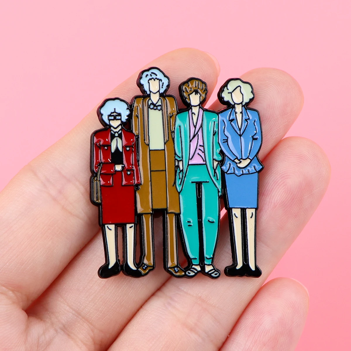 TV SHOW Fashion Girls Enamel Pins Women Men Badge Backpack Collar Lapel Fashion Jewelry Clothing Accessories Gift