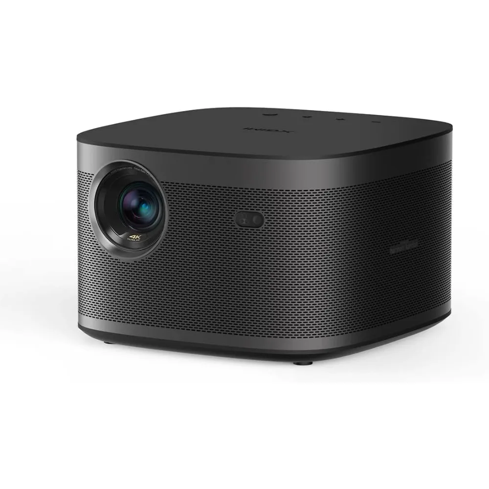 

Projector, 1500 ISO Lumens, Android TV 10.0 Movie Projector with Integrated Harman Kardon Speakers, Auto Keystone Screen