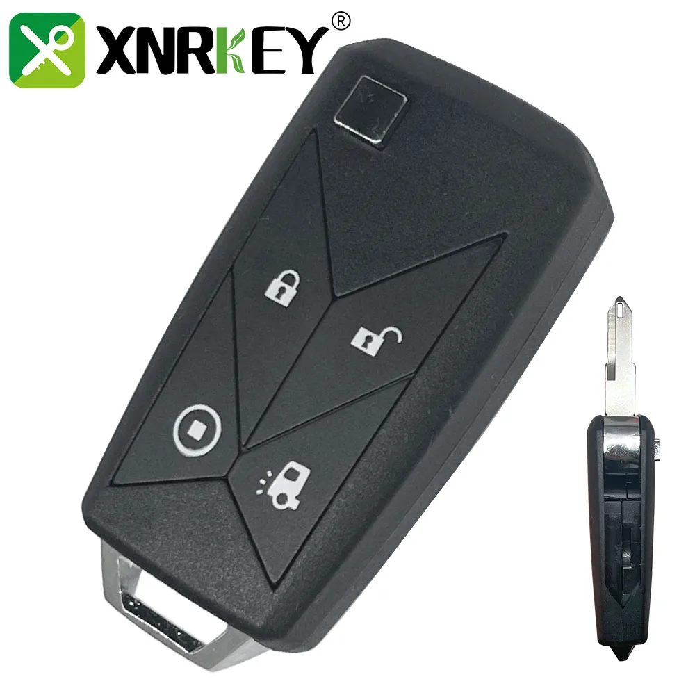 XNRKEY 4 Buttons Silicone Pickup Truck Car Key Case Caps Key Cover For Renault Euro 6 Series T C K Gama Key Shell