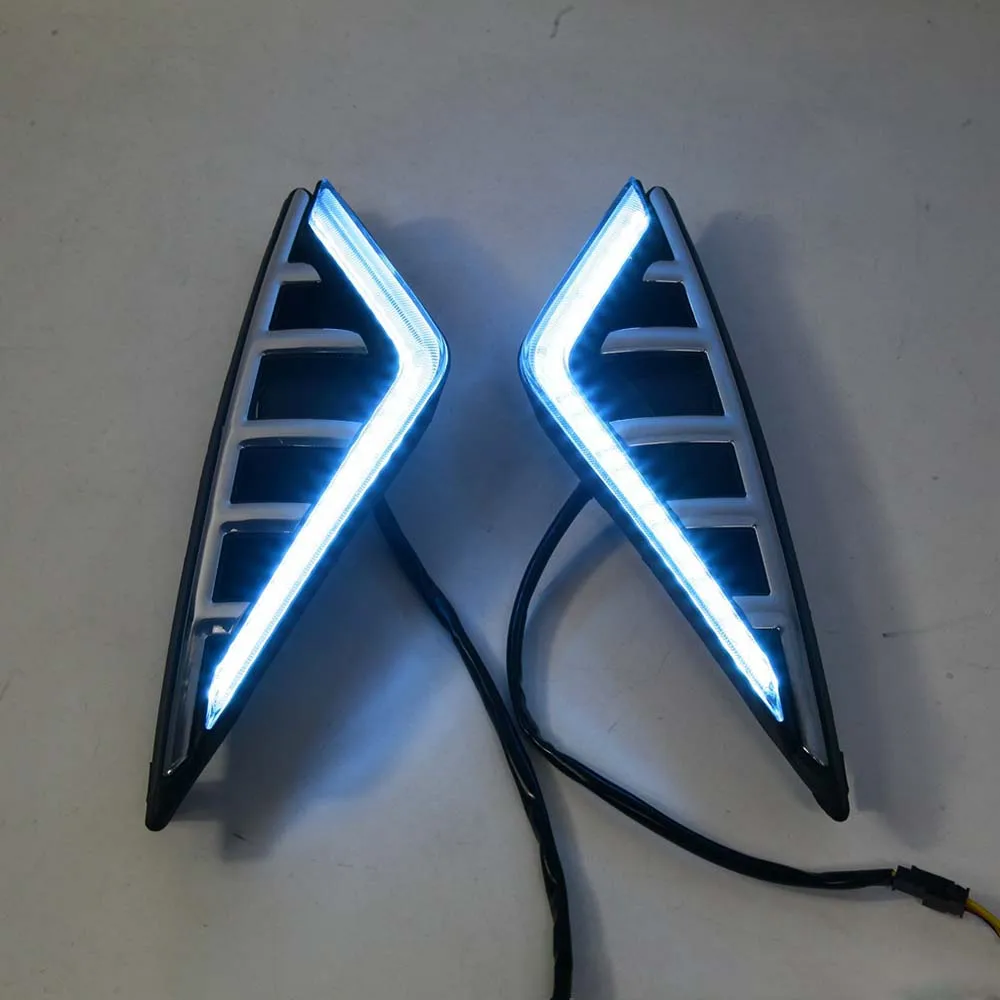 

Left+Right Front Bumper Fog Lights Foglight Day Light for HAVAL H6 2020 2021