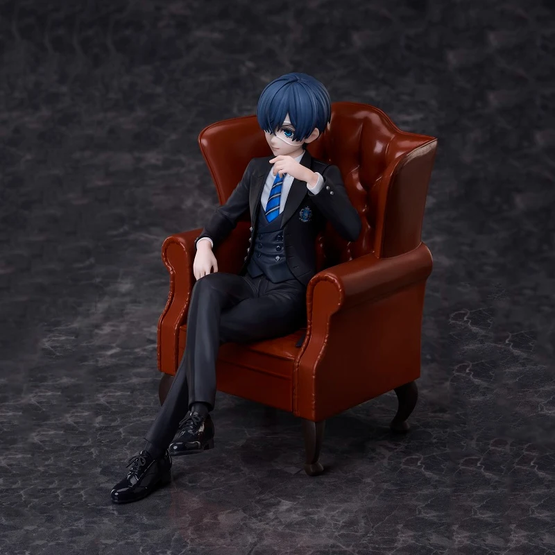Original Aniplex+ Black Butler – Public School Arc – Ciel Phantomhive Anime Figur PVC Sammlermodell Sammlermodell Geschenke