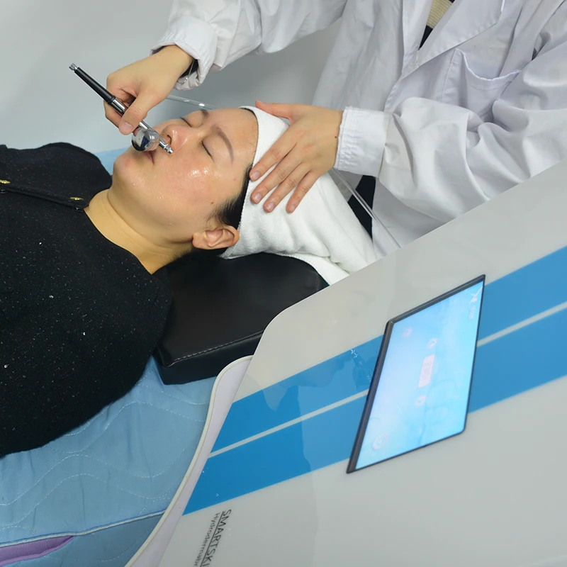 3-in-1 Hydra Water Oxygen Jet Peel Hydradermabrasion Hydro Dermabrasion Facial Face Lifting Cold Hammer Machine