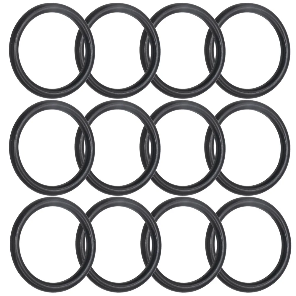 4pcs/Lot Black Car Bumpers Quick Release Fasteners Replacement Rubber O-Rings Gaskets Car Accessories