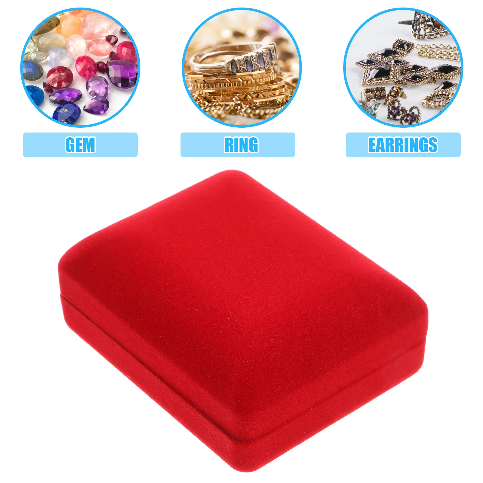 

6 Pcs Jewelry Box Boxes for Necklaces Organizer Holder Pendant Small Case Display Bracelet Packaging Gift