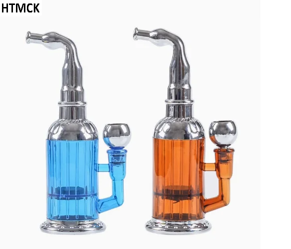 Portable Circulation Water Smoking Pipe, Mini Hookah Shisha Water Bottle, Filter Smoking Pipe, Creative Smoking Gift for Men Wom