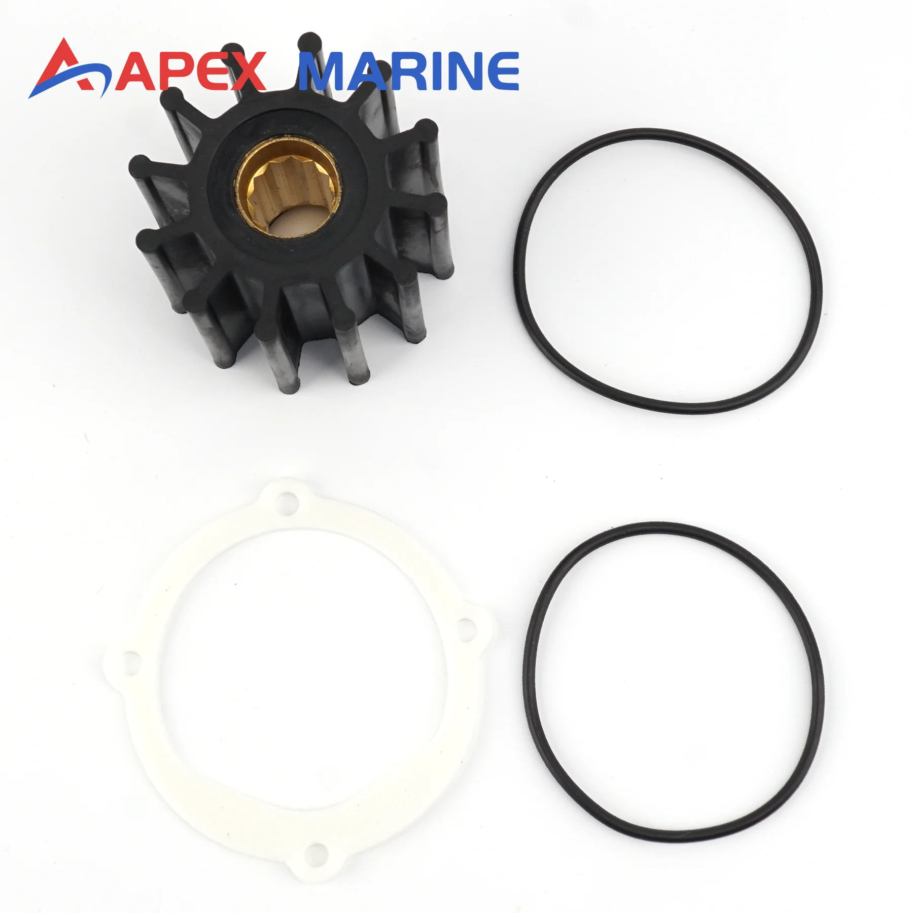 

Raw Water Pump Repair Kit Replacement for Yanmar 119773-42500 119773-42501 119773-42502 Cooling Circulation Overheating Fix