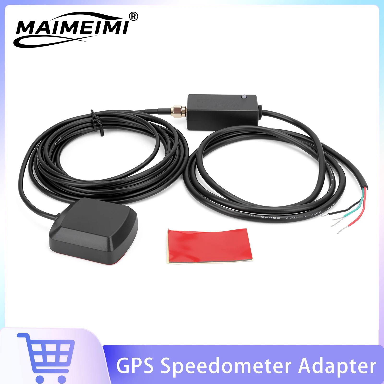 Universal Mini GPS Speedometer Adapter GPS Antenna Bluetooth-compatible Adapter For Car Truck Vehicle Boat GPS Speed Sender