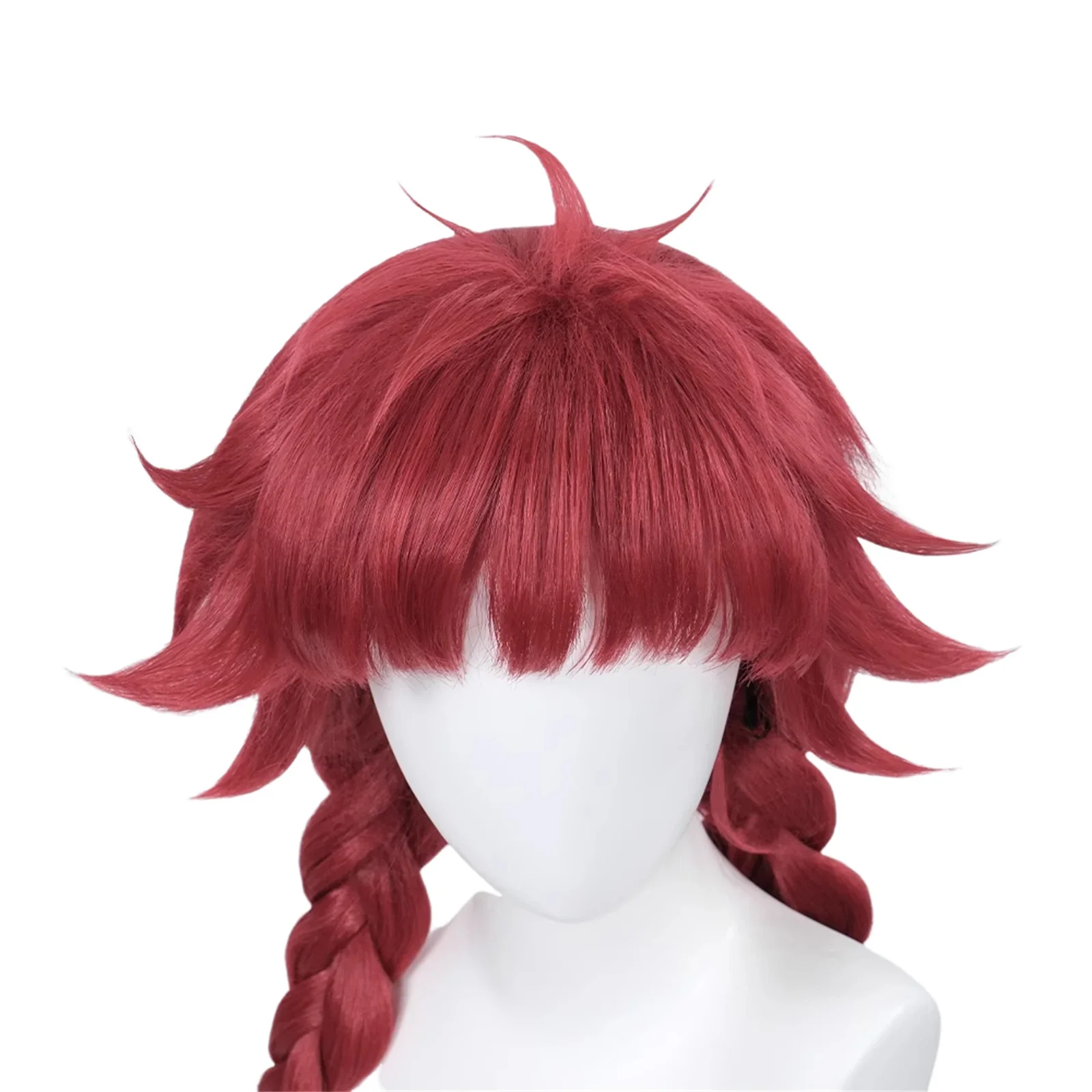 Bungo Strey 코스프레 가발, 루시 머드 몽고메리 내열성 합성 두피 헤어, 긴 스트레이트 할로윈 액세서리