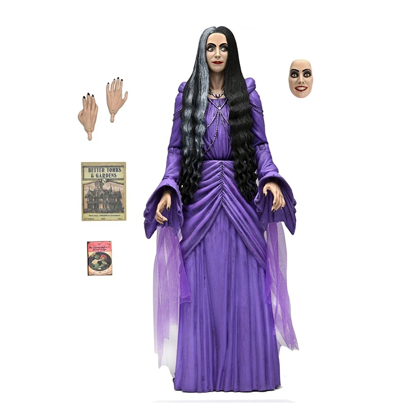 NECA Rob Zombie The Munsters Ultimate Lily Munster Action Figure  Classic Horror Movie Limited Peripheral Collectible Model Toys