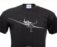 Mens Hot Summer Offensive Shirt Design T-shirt Focke Wulf Flugzeug Aircraft Fw 190 Bomber Pilot Tee Shirts