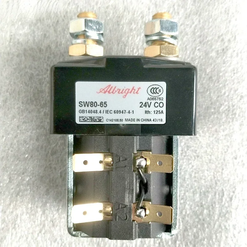 

original 24v 100A Albright sw80-65 model DC contactor for golf cart / pallet truck/stacker