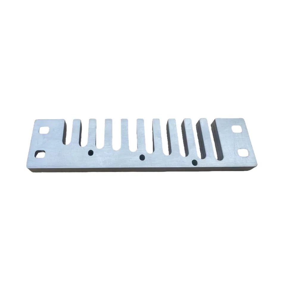 Aluminum Alloy Comb Harmonica Part 10 Holes for Marine Band Crossover with Back Shelf Support and Secure Reed Plate Fit