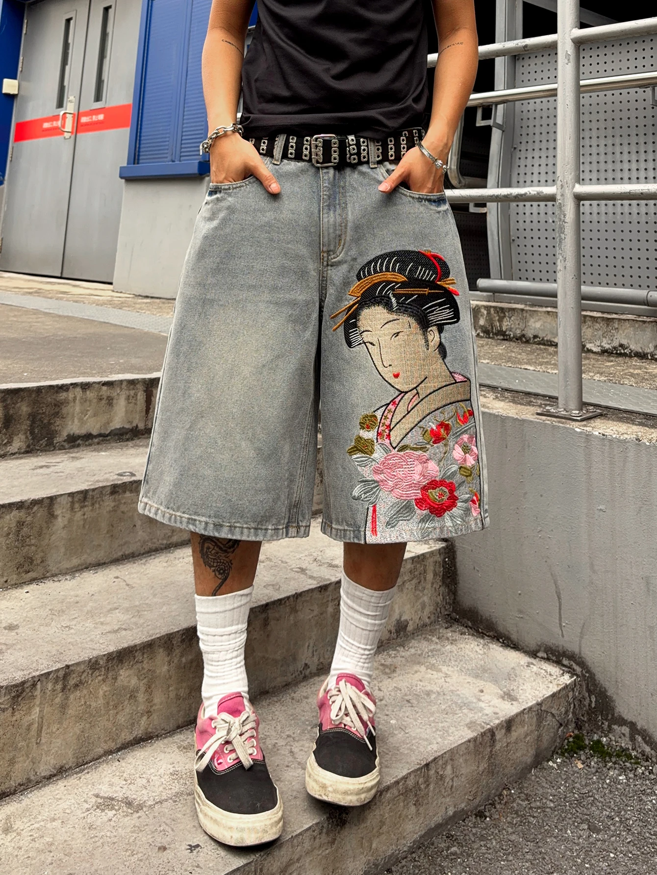 Shorts Jeans Masculinos Estilo - Street Fashion Baggy avaliação e preço