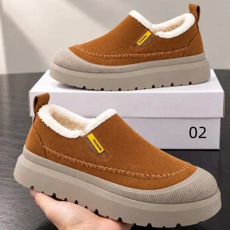 2027 Outdoor Anti-slip Ankle Boots Comfortable Warm Designer Shoes Women Zapatos De Mujer Winter New Women Casual Cotton Boots