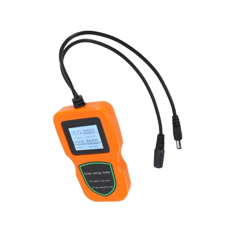L8RC Solar Systems Testing Device 50V Voltages Ranges 10A Current Capacity High Precisions Solar Panel Efficiency Meter