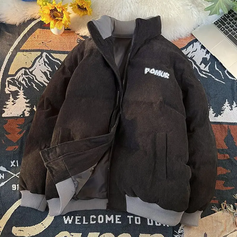 العصرية ملابس العمل الشتوية غير رسمية Jaet للرجال Sli Haome ملابس قطنية جديدة 2025 الشباب Faion الدفء معزول سستة #3