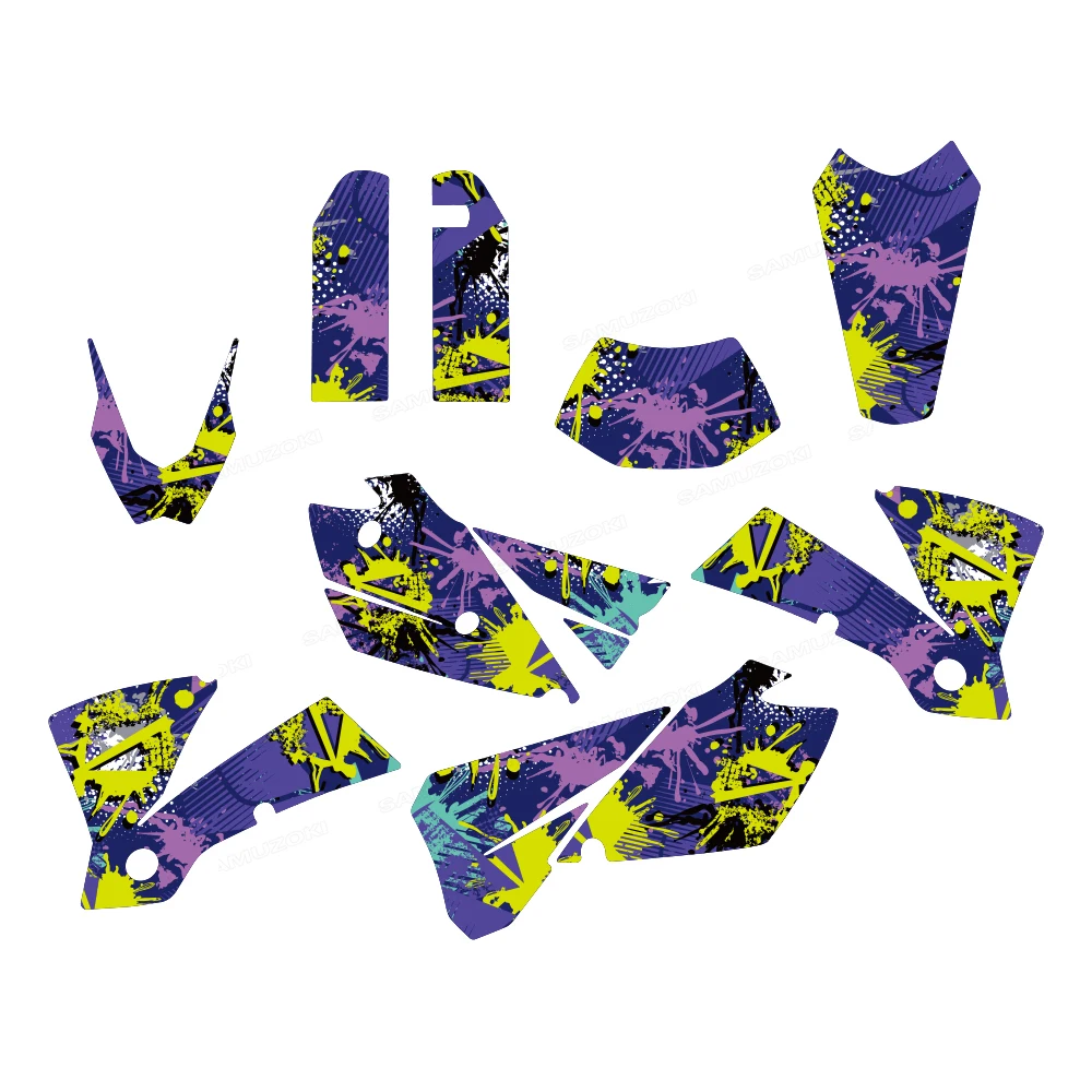 Decorative pattern sticker set series motorcycles for KTM 125 200 250 300 400 450 525 EXC  2004